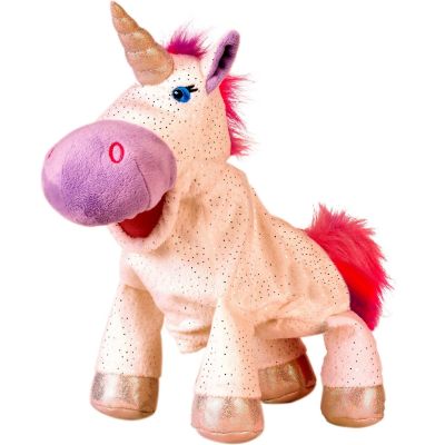 Marioneta de mana Unicorn Fiesta Crafts FCT-2798 BBJFCT-2798_Initiala