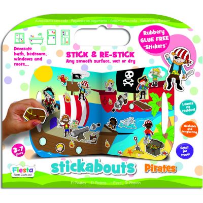 Stickere Pirati Stickabouts Fiesta Crafts FCT-2823 BBJFCT-2823_Initiala