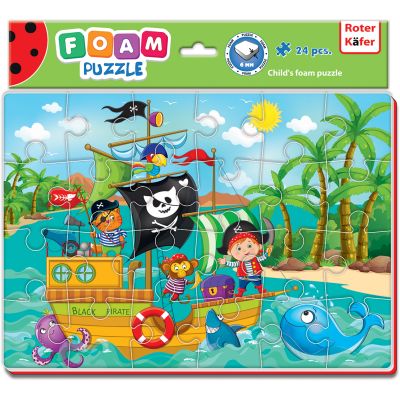 Puzzle Pirati 24 piese Roter Kafer RK1201-12 BBJRK1201-12_Initiala