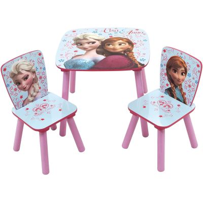 Set masuta si 2 scaunele Frozen BBXWD12895