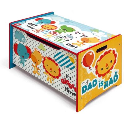 Ladita din lemn pentru depozitare jucarii It's Giggle Time BBXFP10002