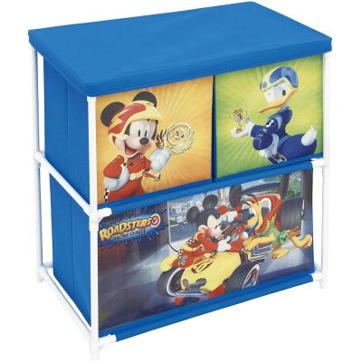 Organizator pentru jucarii cu structura metalica Mickey Mouse and The Roadster Racers BBXWD12130