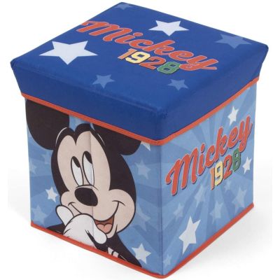 Taburet pentru depozitare jucarii Mickey Mouse BBXWD13015