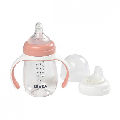 Biberon de Invatare 2 in 1 - Roz ERFB913478