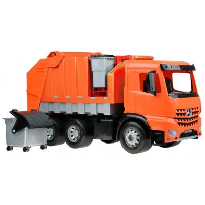 Camion de gunoi din plastic pentru copii Lena licenta Mercedes Benz 72 cm - SOLLE02165