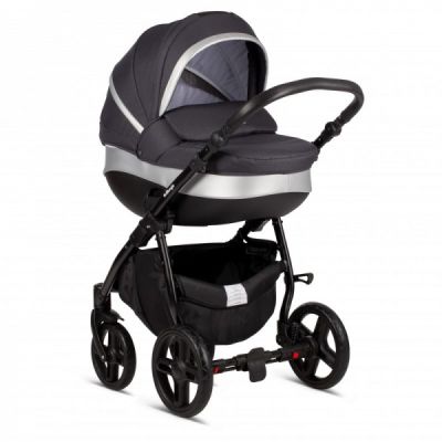 Carucior pentru copii Bo Jungle Strolly Gri Inchis - SOLBJB770120