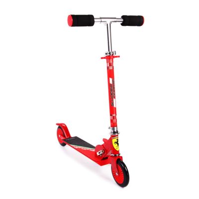 Trotineta pliabila Ferrari pentru copii cu roti 120 mm, rosie FUNKFXK30RE