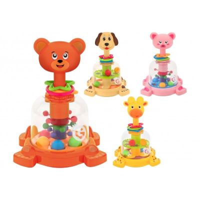 Jucarie bebelusi Globo Spinner cu animale - SOLGL05413