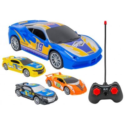 Masinuta de curse cu telecomanda Globo scara 1:22 3 functii - SOLGL39696