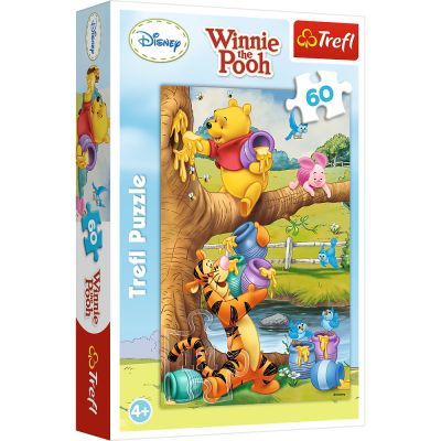 PUZZLE TREFL 60 WINNIE THE POOH TOTI LA TREABA VIV17264