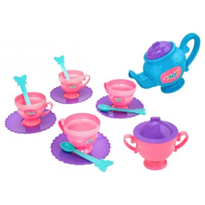 Set ceai Globo pentru copii din plastic 14 piese - SOLGL40375