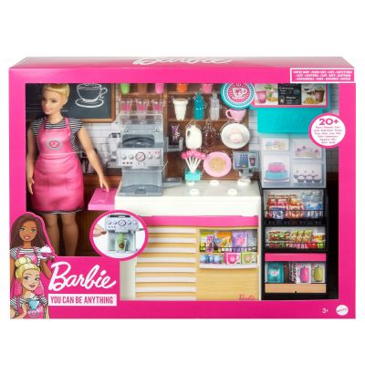 BARBIE  SET CAFENEA CU 20 DE ACCESORII VIVMTGMW03