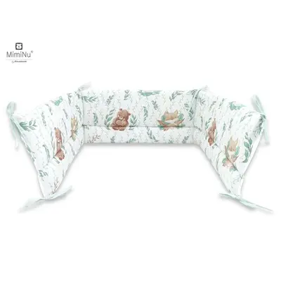 MimiNu - Aparatoare patut 120X60 cm, Lulu Natural BYN6426972004954