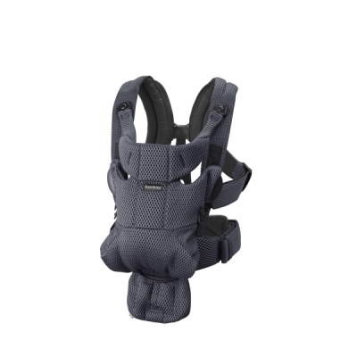 BabyBjorn - Marsupiu anatomic Move, Antracit 3D Mesh BSAFE099013E1