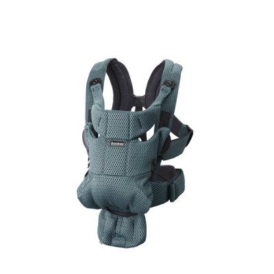 BabyBjorn - Marsupiu anatomic Move, Verde Salvie 3D Mesh BSAFE099038E1