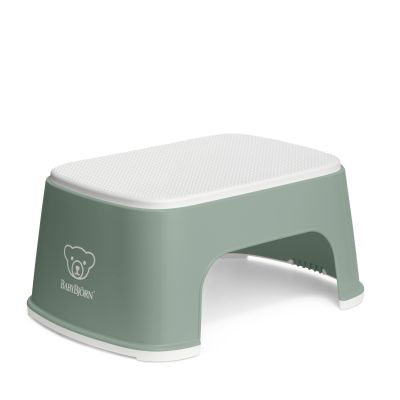 BabyBjorn – Treapta inaltator pentru baie – Step Stool – Deep Green / White BSAFE061268A