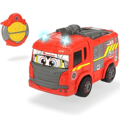 Masina de pompieri dickie toys happy fire truck cu telecomanda hubs203816032