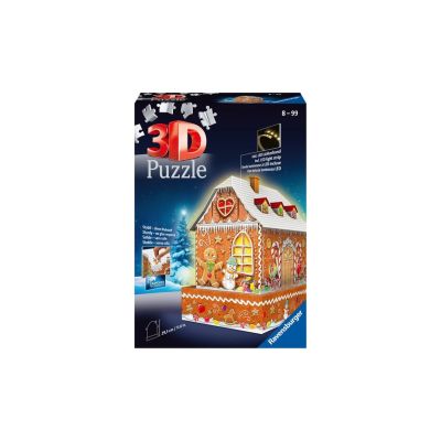 PUZZLE 3D CASA TURTA DULCE, 216 PIESE - ARTRVS3D11237