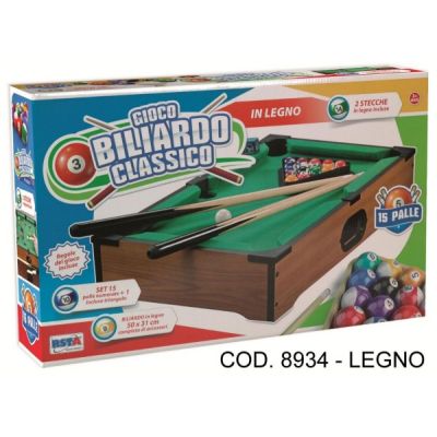 Masa biliard RS Toys pentru copii 50 cm din lemn - SOLRS8934