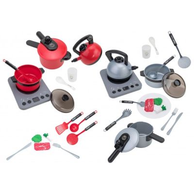 Set plita bucatarie Globo cu diverse accesorii 19 piese - SOLGL39812
