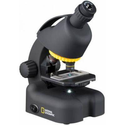 Microscop National Geographic 40-640x cu adaptor pentru telefonul mobil si accesorii - SOLBRS9119501