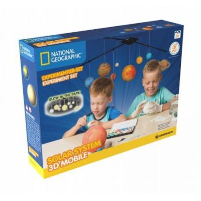 Set experimente sistemul solar National Geographic care stralucesc in intuneric - SOLBRS9140000