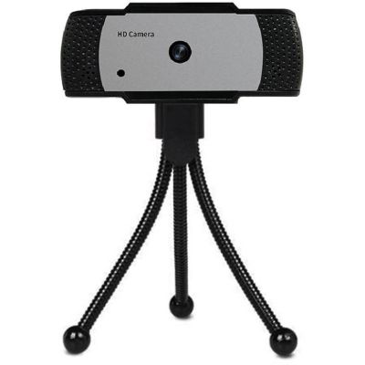 Camera Web 5MP, USB 2.0, FullHD, Autofocus, Trepied inclus In One IO0040 BBJIO0040_Negru