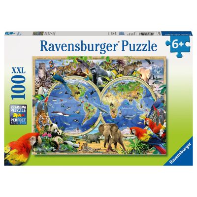 PUZZLE ANIMALELE LUMII, 100 PIESE - ARTRVSPC10540