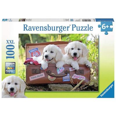 PUZZLE CATEI IN VALIZA, 100 PIESE - ARTRVSPC10538