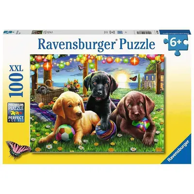 PUZZLE CATEI LA PICNIC, 100 PIESE - ARTRVSPC12886