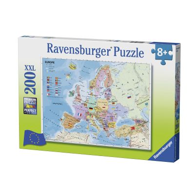 PUZZLE HARTA EUROPEI, 200 PIESE - ARTRVSPC12841