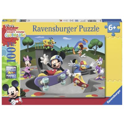 PUZZLE MICKEY CU SKATEBOARD, 100 piese - ARTRVSPC10923