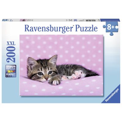 PUZZLE PISICUTA PE PATURA, 200 PIESE - ARTRVSPC12824