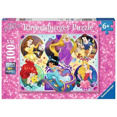 PUZZLE PRINTESELE DISNEY, 100 PIESE - ARTRVSPC10796