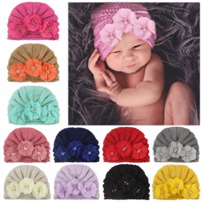 Caciulita tip turban cu floricele MDx-19065-sa1