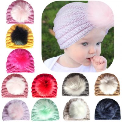 Caciulita tip turban cu pufulet MBX-18138-sa1