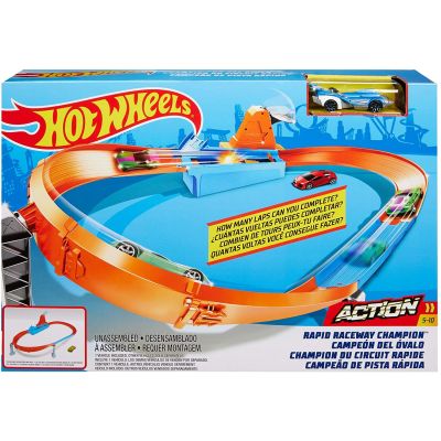 HOT WHEELS CIRCUIT RAPID CU LANSATOR SI MASINUTA EXCLUSIVA VIVMTGBF81_GJM75