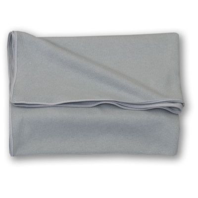 Paturica Pentru Copii Tricotata Din Bumbac, Pure Gri 110x72 Cm, Amy Pjb806291