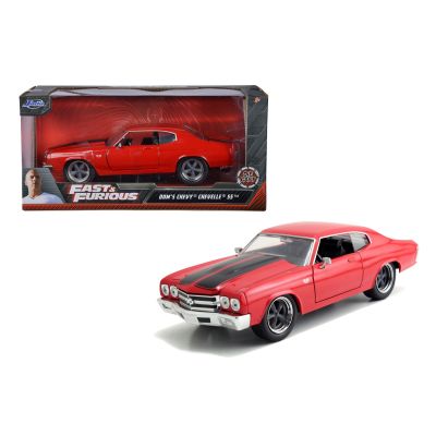 MASINUTA METALICA FAST AND FURIOUS 1970 CHEVY CHEVELLE SCARA 1 LA 24 VIV253203009