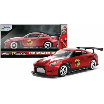 MASINUTA METALICA POWER RANGERS 2009 NISSAN GT-R R35 SCARA 1 LA 32 VIV253252009
