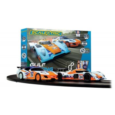 Pista masinute Gulf Racing 484 cm traseu masinute Gulf LMP vs GT Gulf - SOLSXC1384P