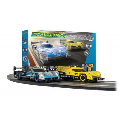 Set pista si masinute Scalextric Ginetta Racers traseu pista 484 cm - SOLSXC1412P