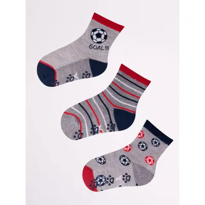 Set de trei perechi de sosete antiderapante - Modele Diverse SKC-3PAK-ABS