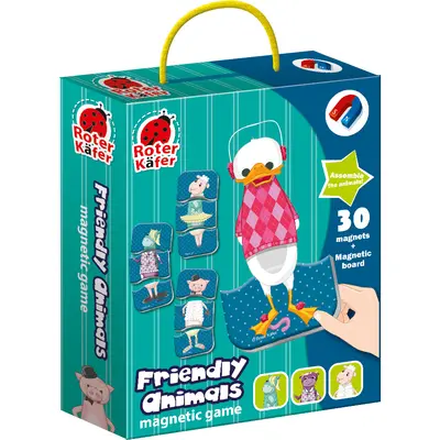 Joc educativ magnetic Animalute Roter Kafer RK2030-03 BBJRK2030-03_Initiala