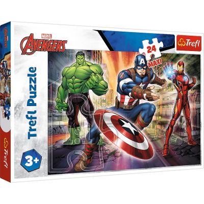 PUZZLE TREFL 24 MAXI EROI AVENGERS VIV14321