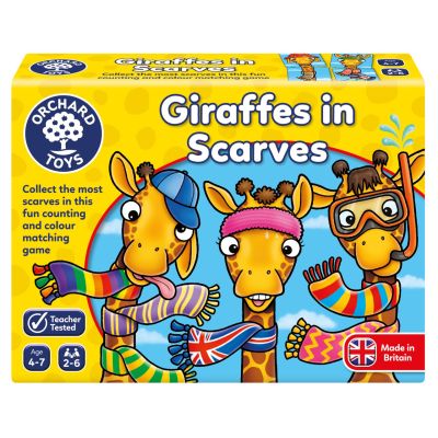 Joc educativ Girafe cu Fular GIRAFFES IN SCARVES - OR070
