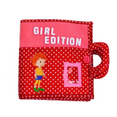 Carticica cu activitati Piqipi - Quiet book Girl Edition - SOLPIQ9498