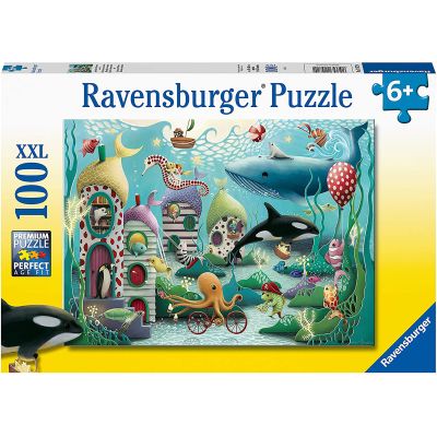 PUZZLE ANIMALE SUBACVATICE, 100 PIESE - ARTRVSPC12972