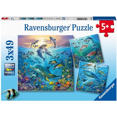 PUZZLE LUMEA SUBACVATICA, 3x49 PIESE - ARTRVSPC05149