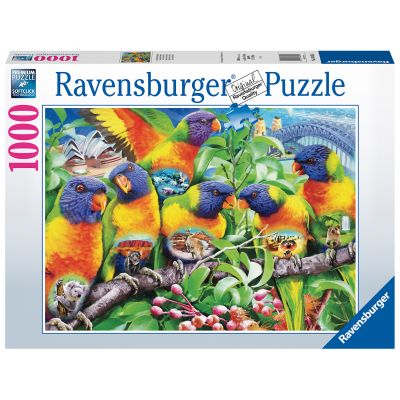 PUZZLE TINUTUL LORIINILOR, 1000 PIESE - ARTRVSPA16815